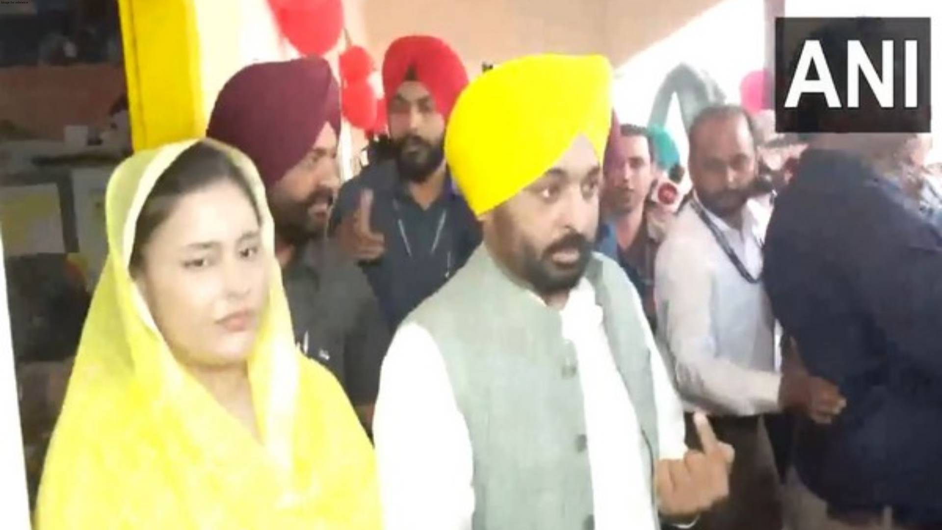 Punjab CM Bhagwant Mann, his wife cast vote in Sangrur, appeal to people to 